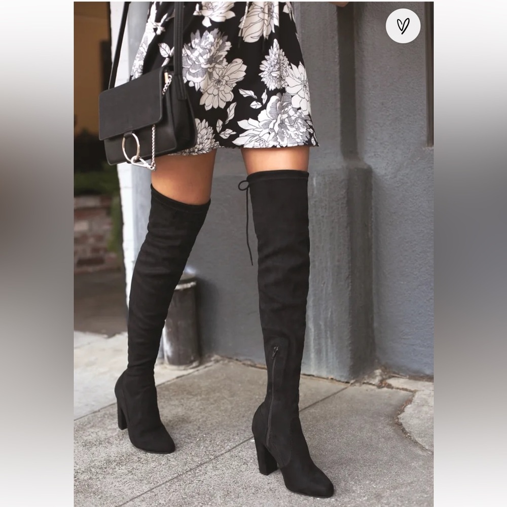 Free People Suede Over-The-Knee Boots